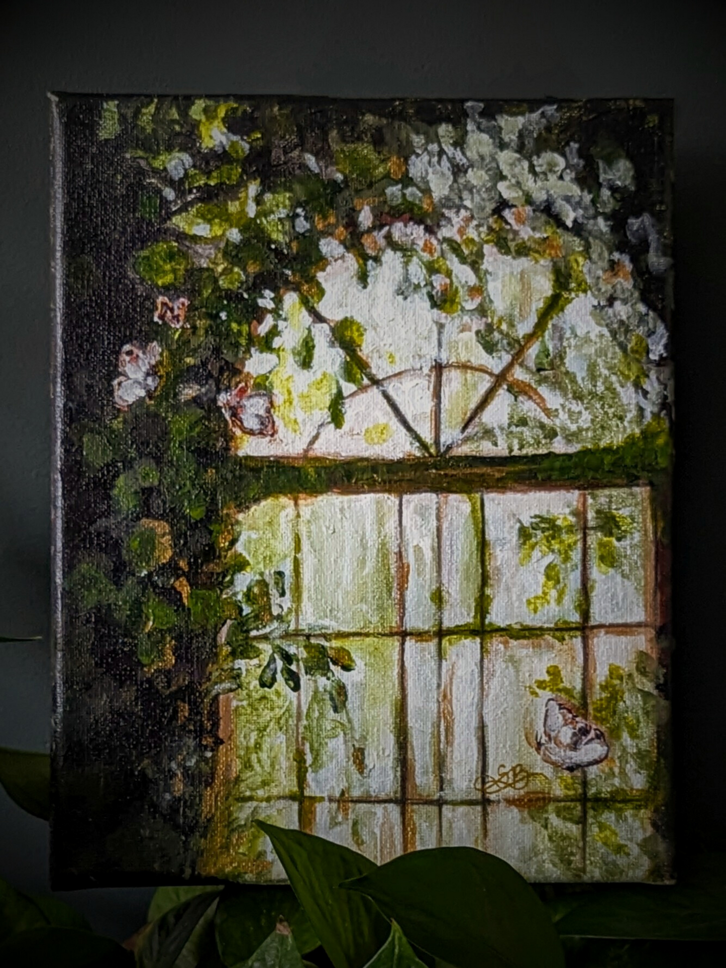 "I Think It's a Fairy Portal" Original Painting