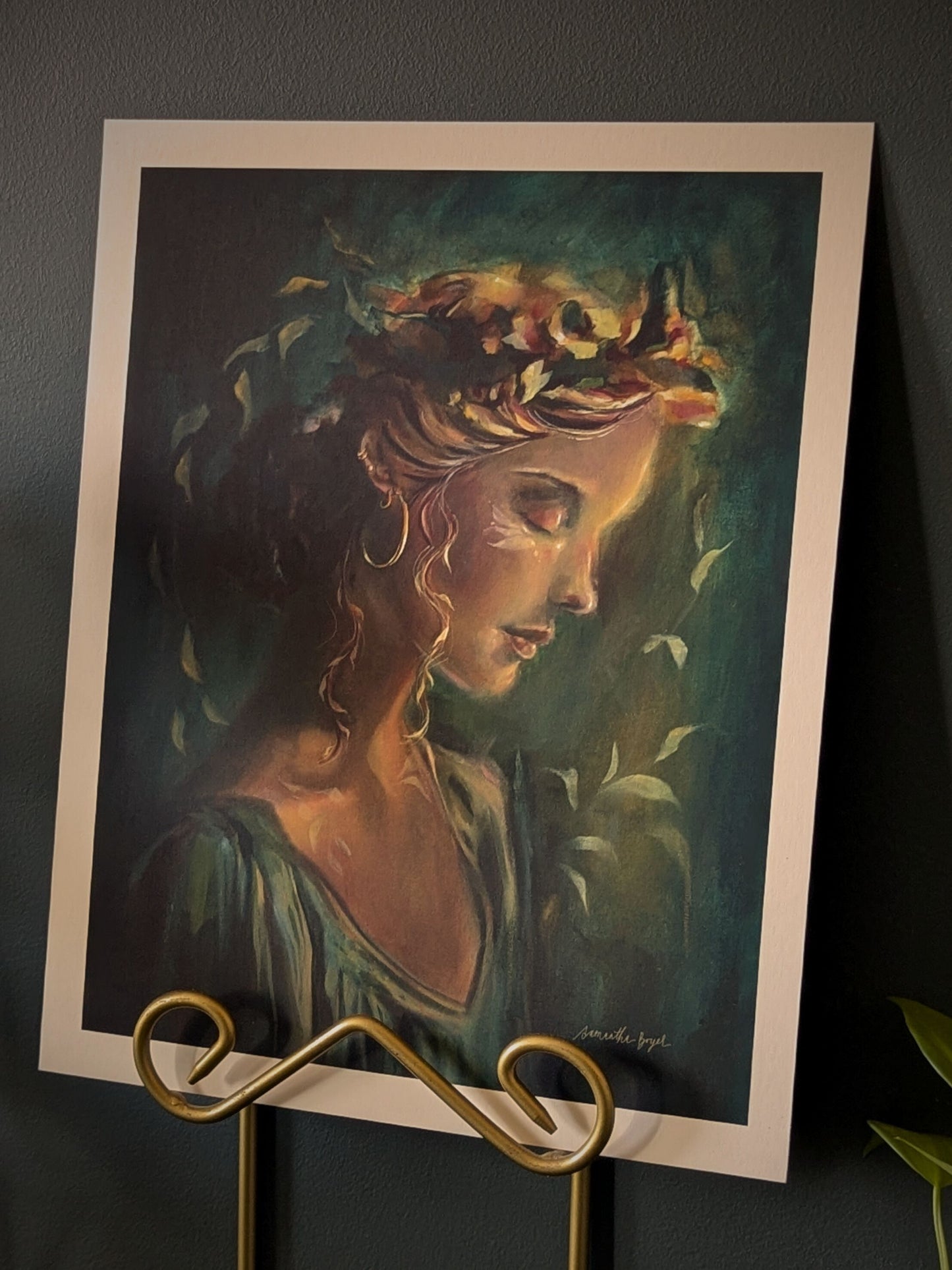 "A Goddess" Fine Art Print