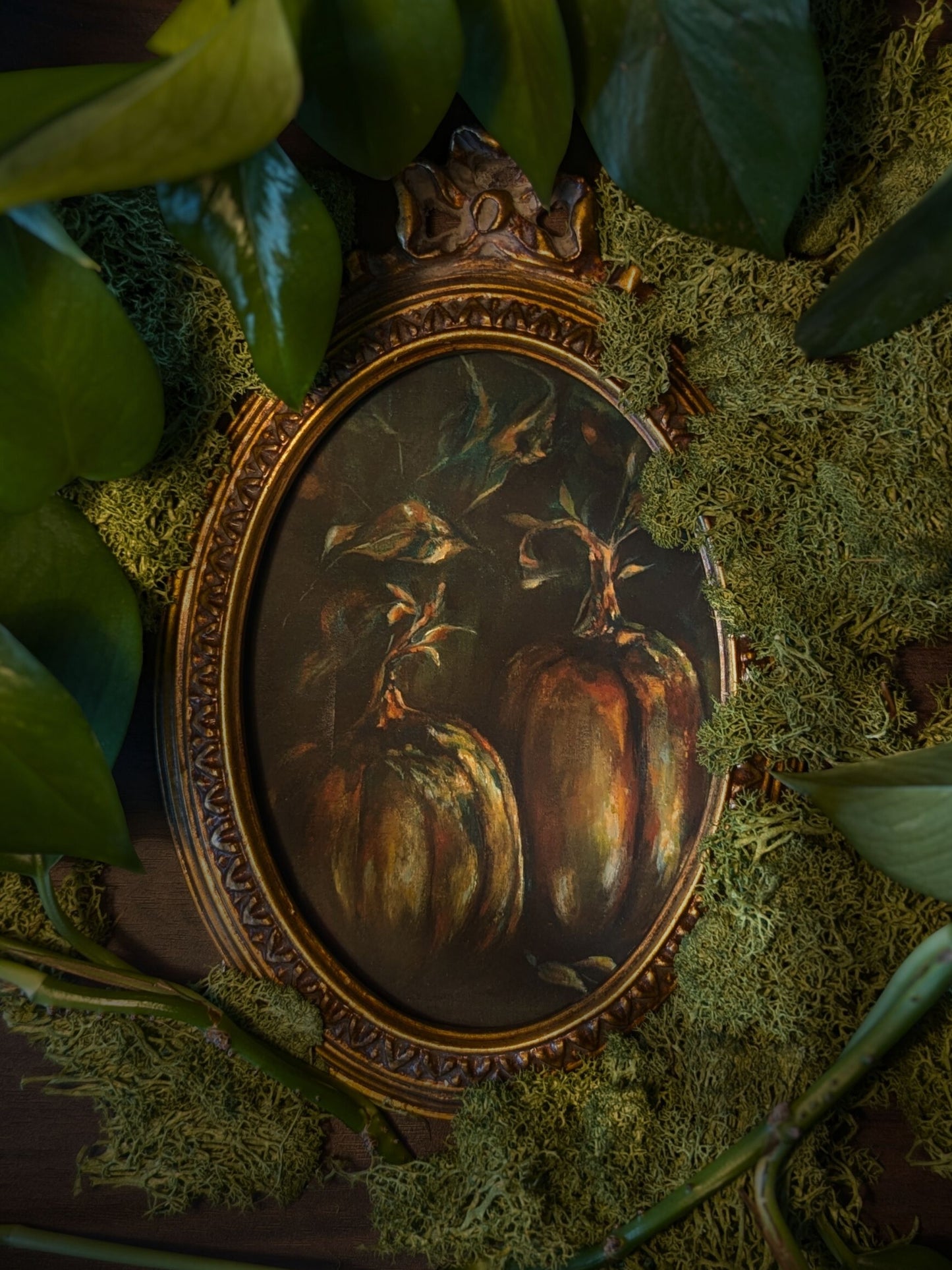 "Down in the Pumpkin Patch" Fine Art Print