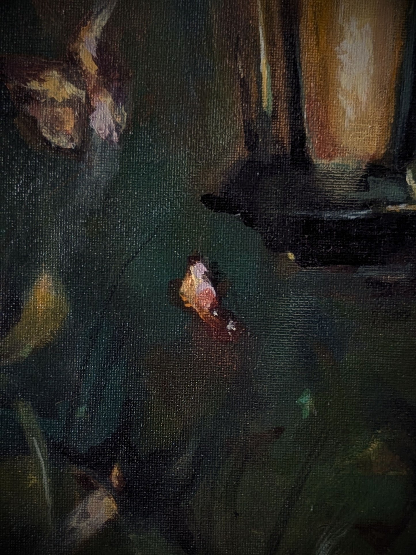 "The Ancient Lantern" Original Painting