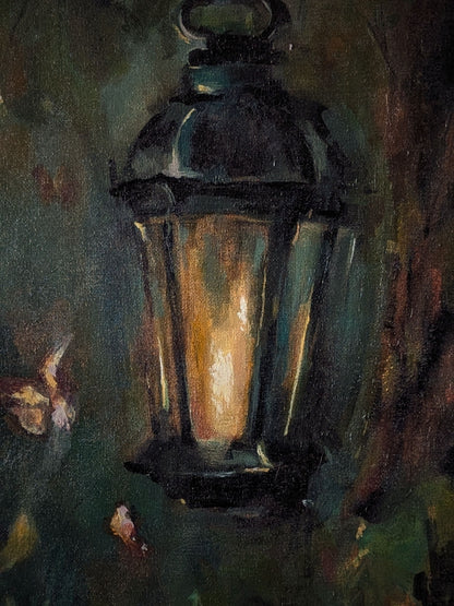 "The Ancient Lantern" Original Painting