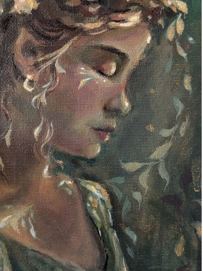 "Before the Goddess" Original Painting