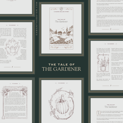 Digital Story Pages: The Tale of The Gardener