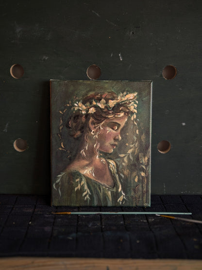 "Before the Goddess" Original Painting