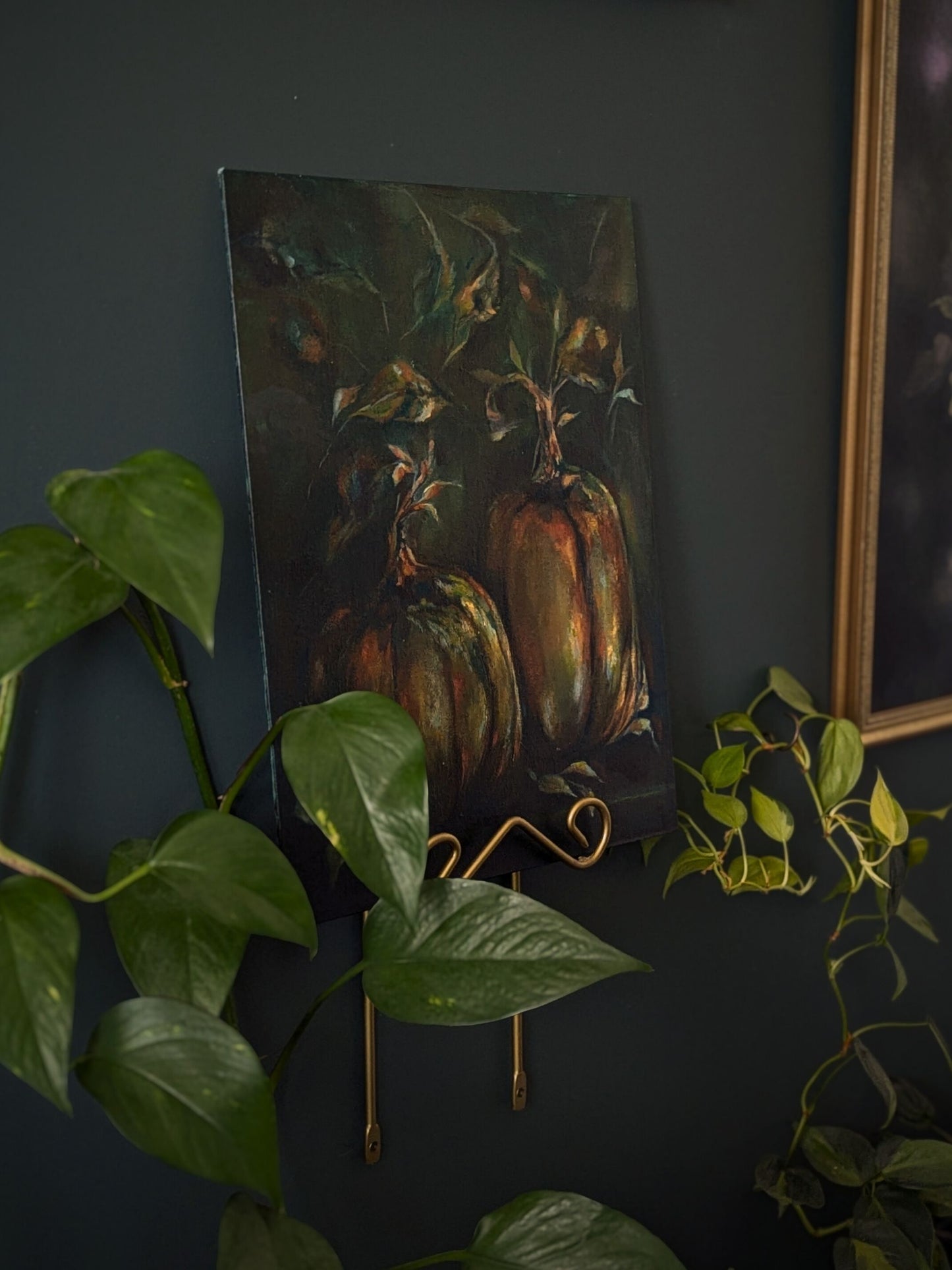 "Down in the Pumpkin Patch" Original Painting