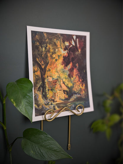 "The Gardener's Cottage" Limited Edition Fine Art Print