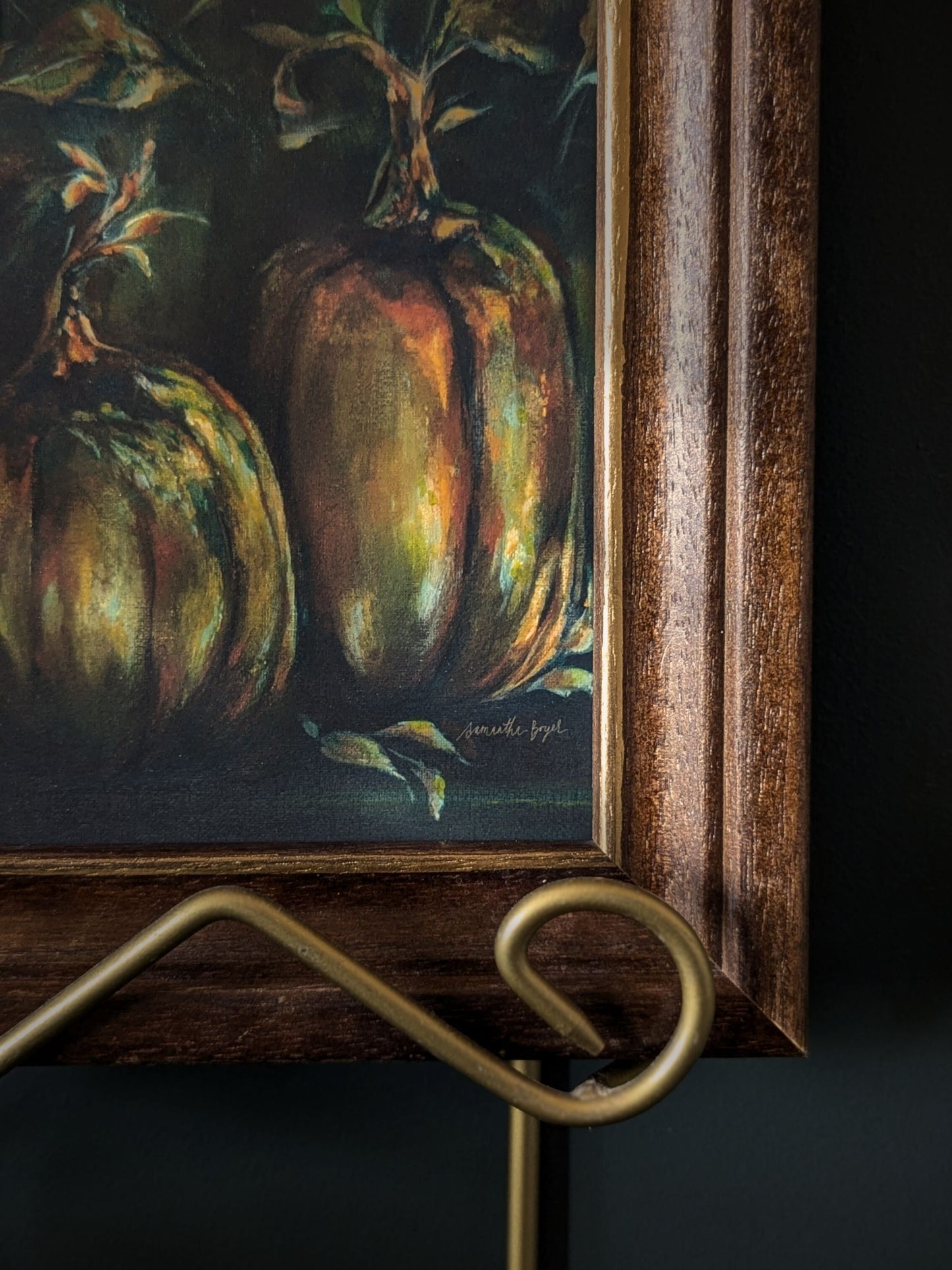 "Down in the Pumpkin Patch" Fine Art Print