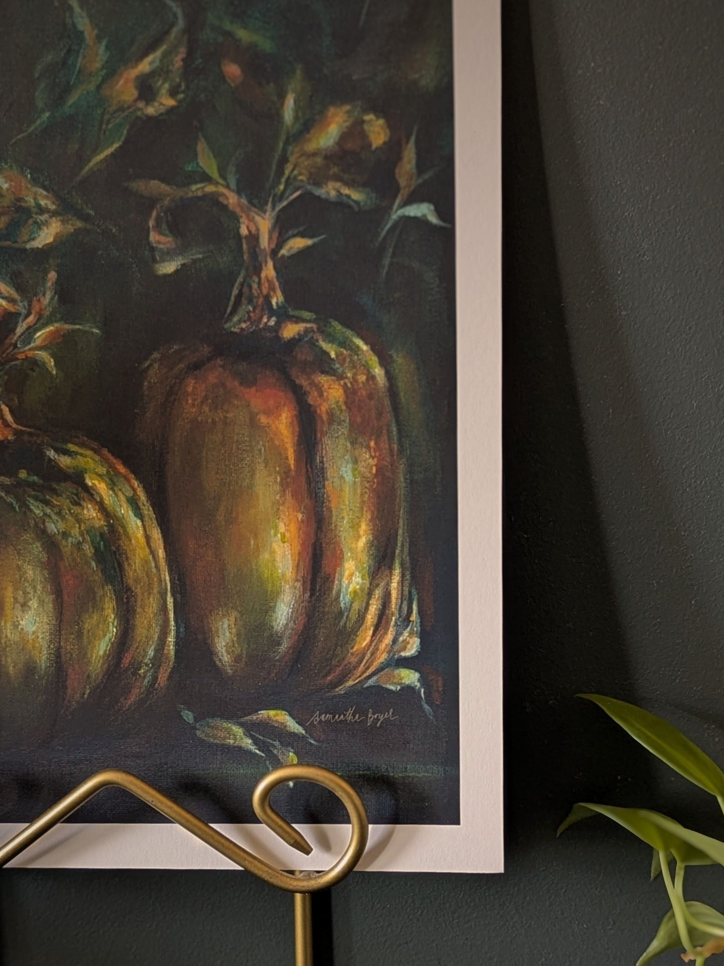 "Down in the Pumpkin Patch" Fine Art Print