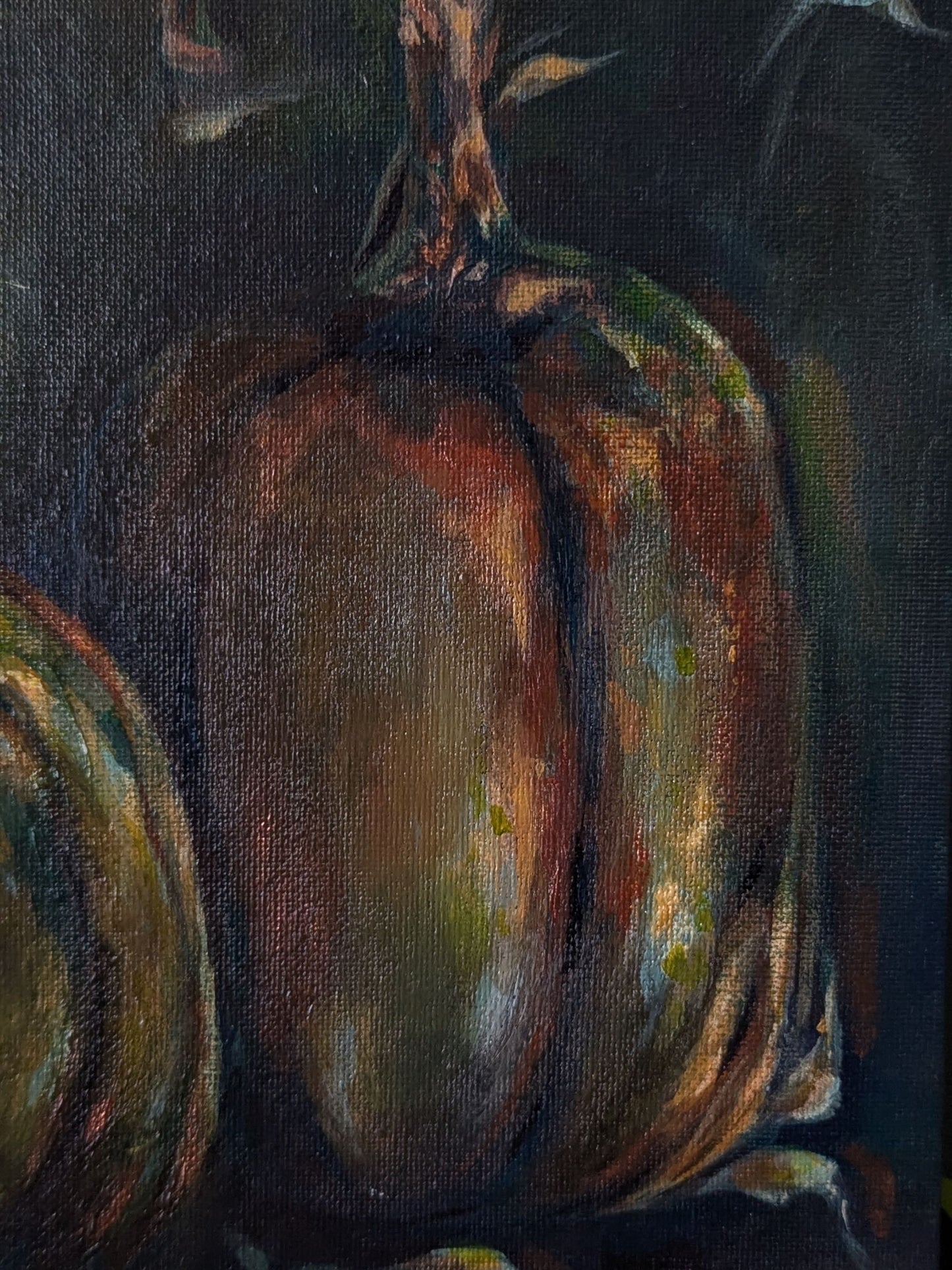 "Down in the Pumpkin Patch" Original Painting