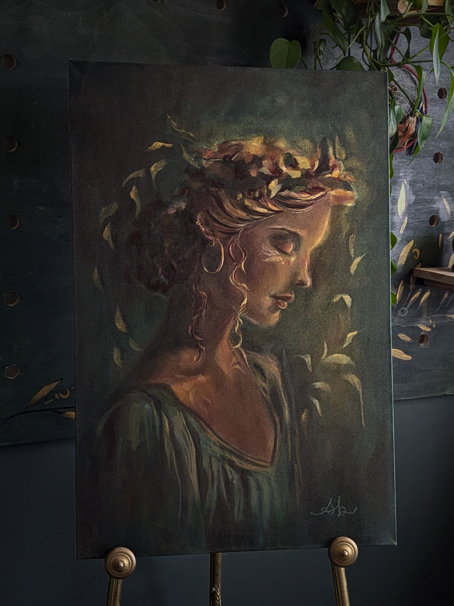 "A Goddess" Original Painting
