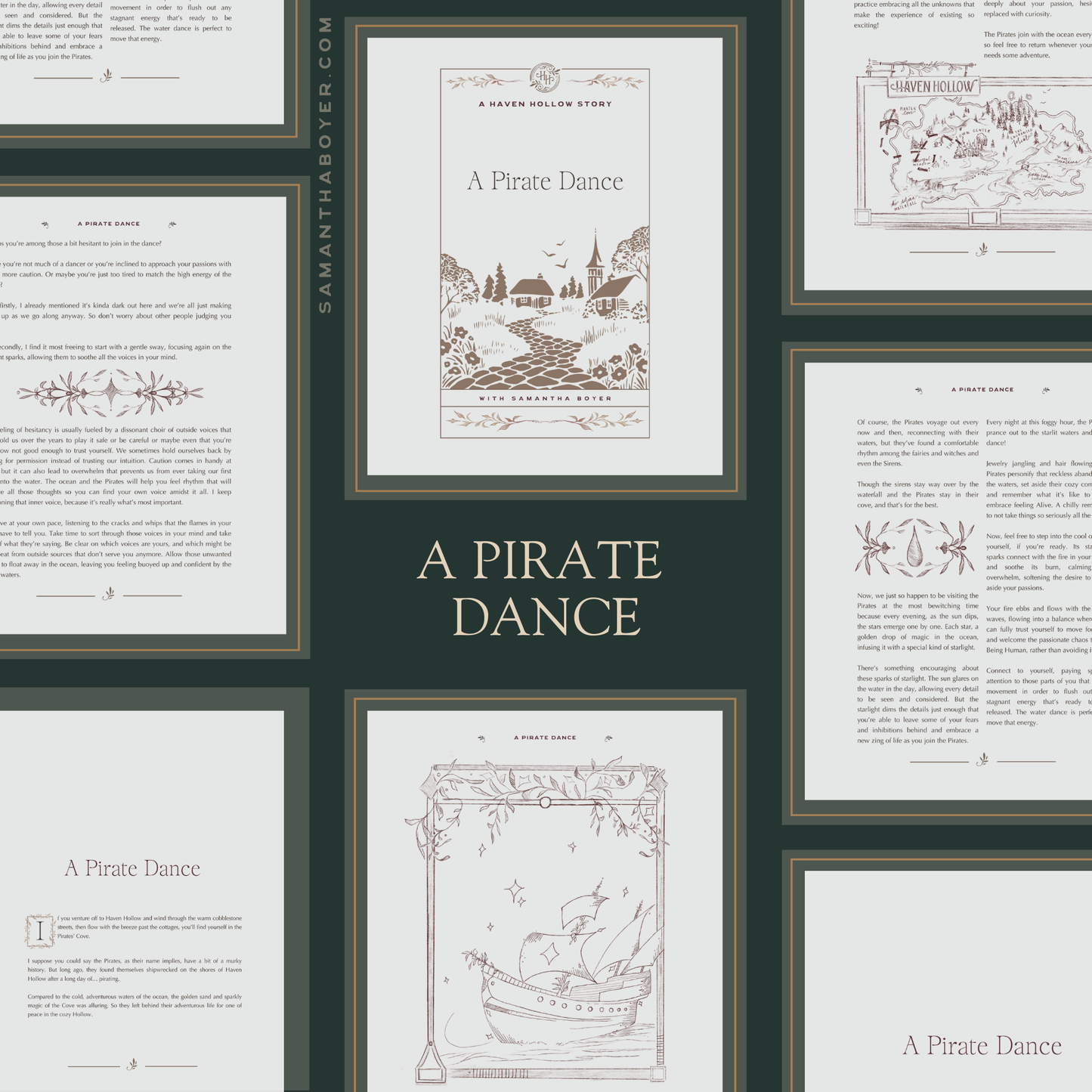 Digital Story Pages: A Pirate Dance
