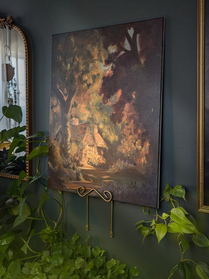 "The Gardener's Cottage" Original Painting