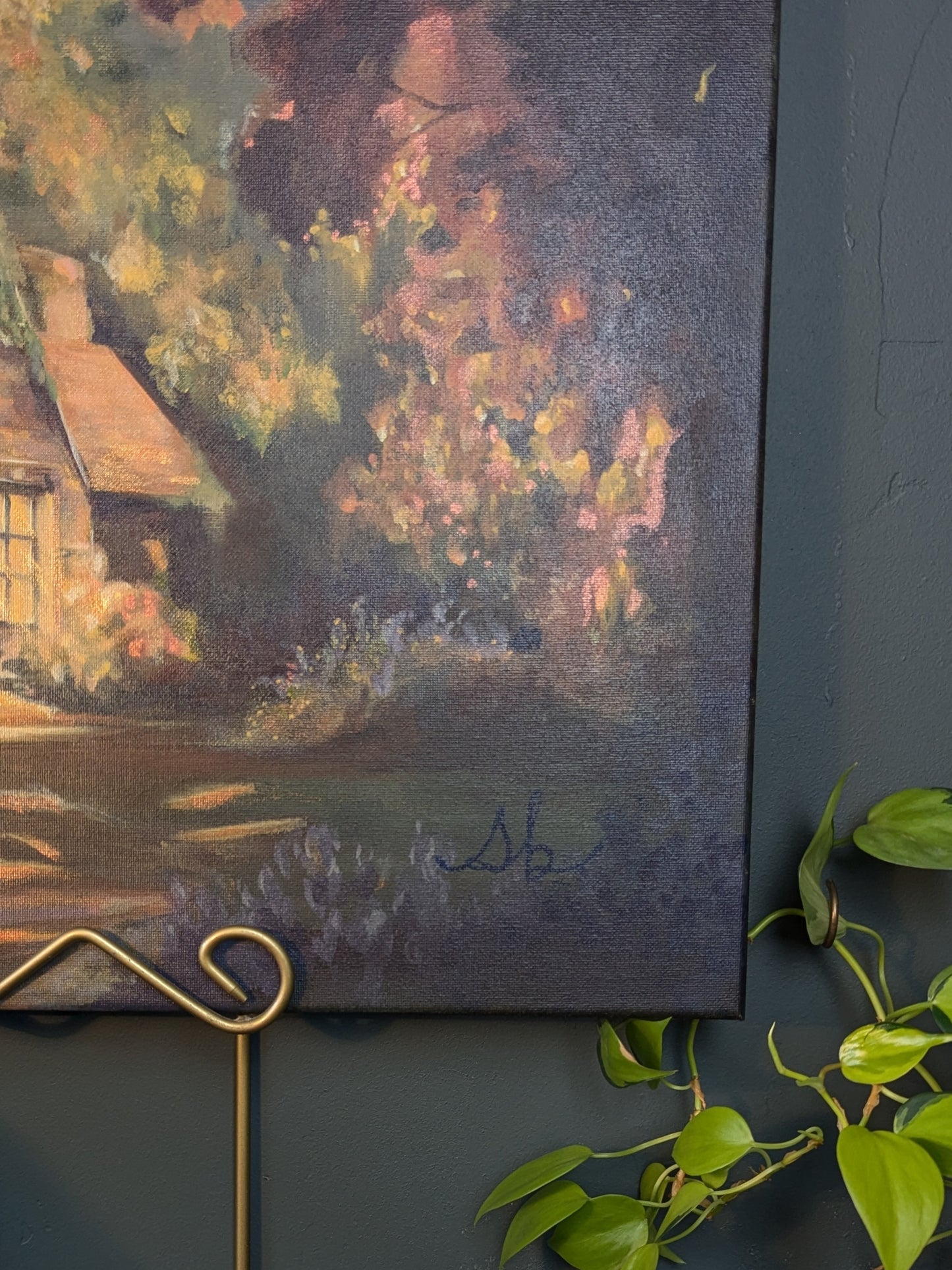 "The Gardener's Cottage" Original Painting