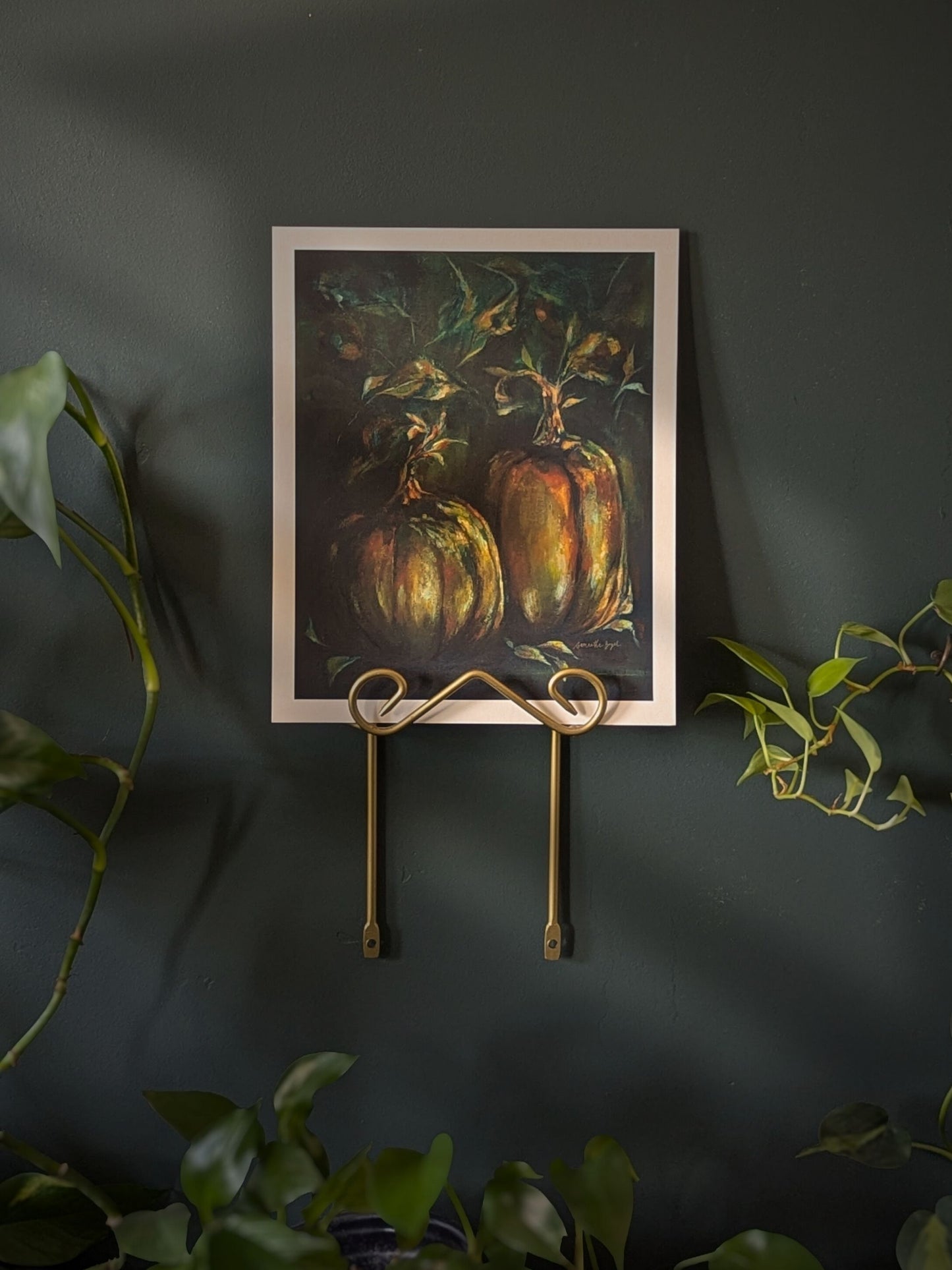 "Down in the Pumpkin Patch" Fine Art Print