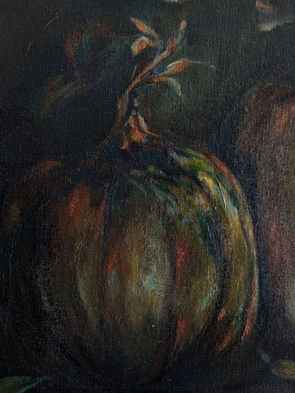 "Down in the Pumpkin Patch" Original Painting