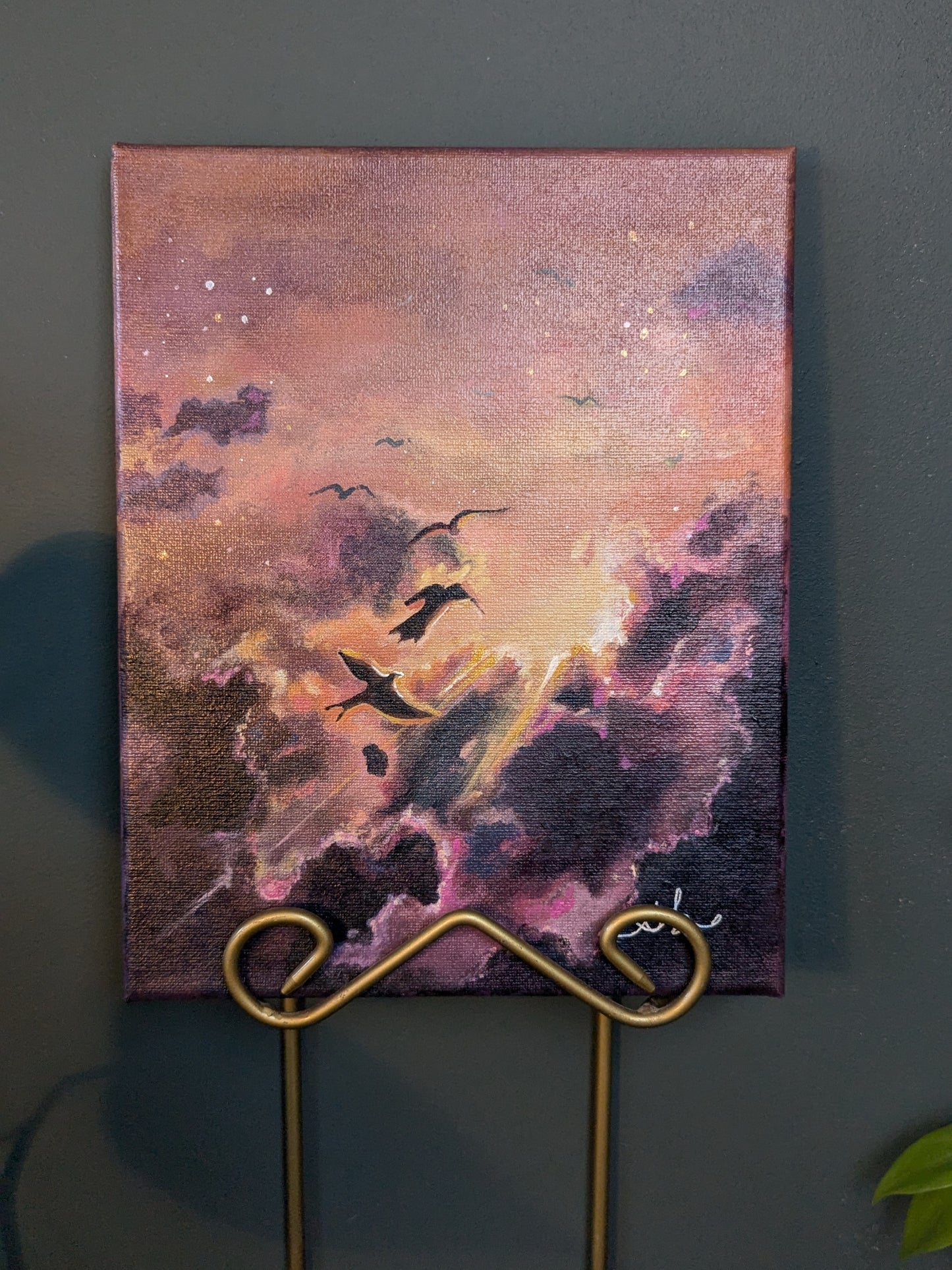 "The Search for Pink" Original Painting