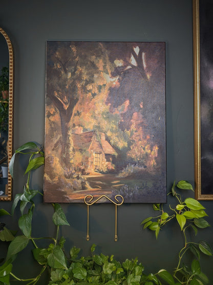 "The Gardener's Cottage" Original Painting