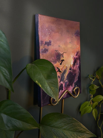 "The Search for Pink" Original Painting
