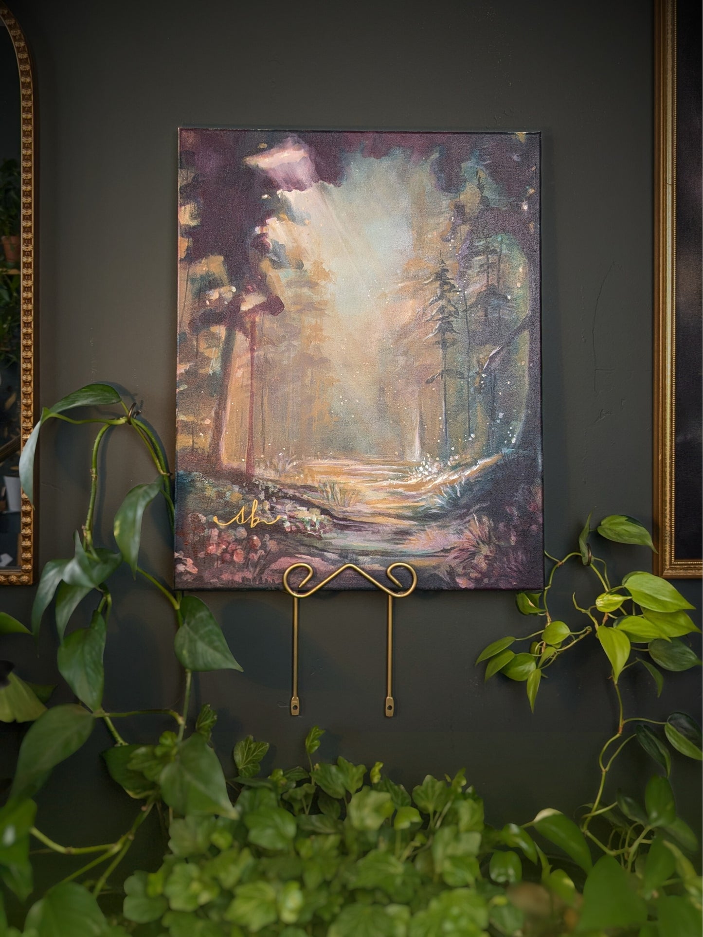 "Where the Fairies Meet the Sky" Original Painting