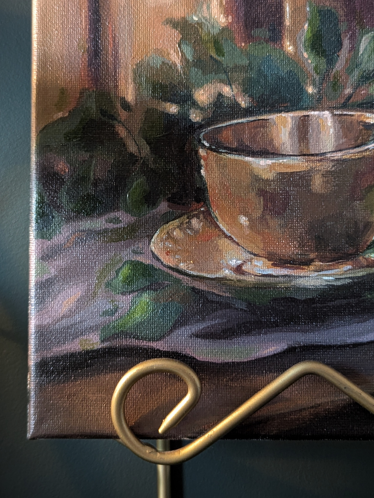 "This Morning's Teacup" Original Painting