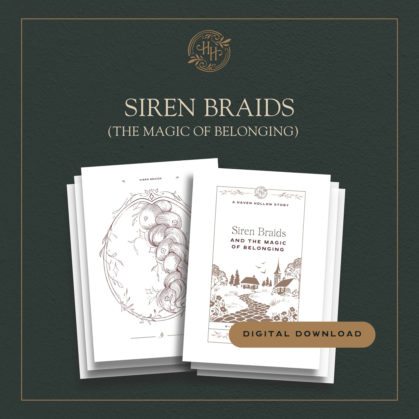 Digital Story Pages: Siren Braids and the Magic of Belonging