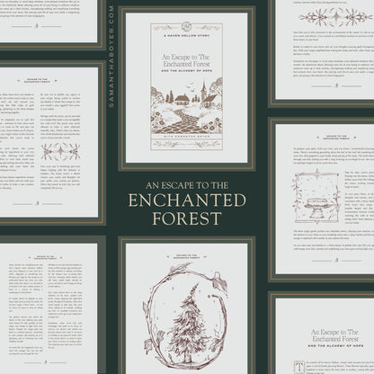 Digital Story Pages: An Escape to The Enchanted Forest