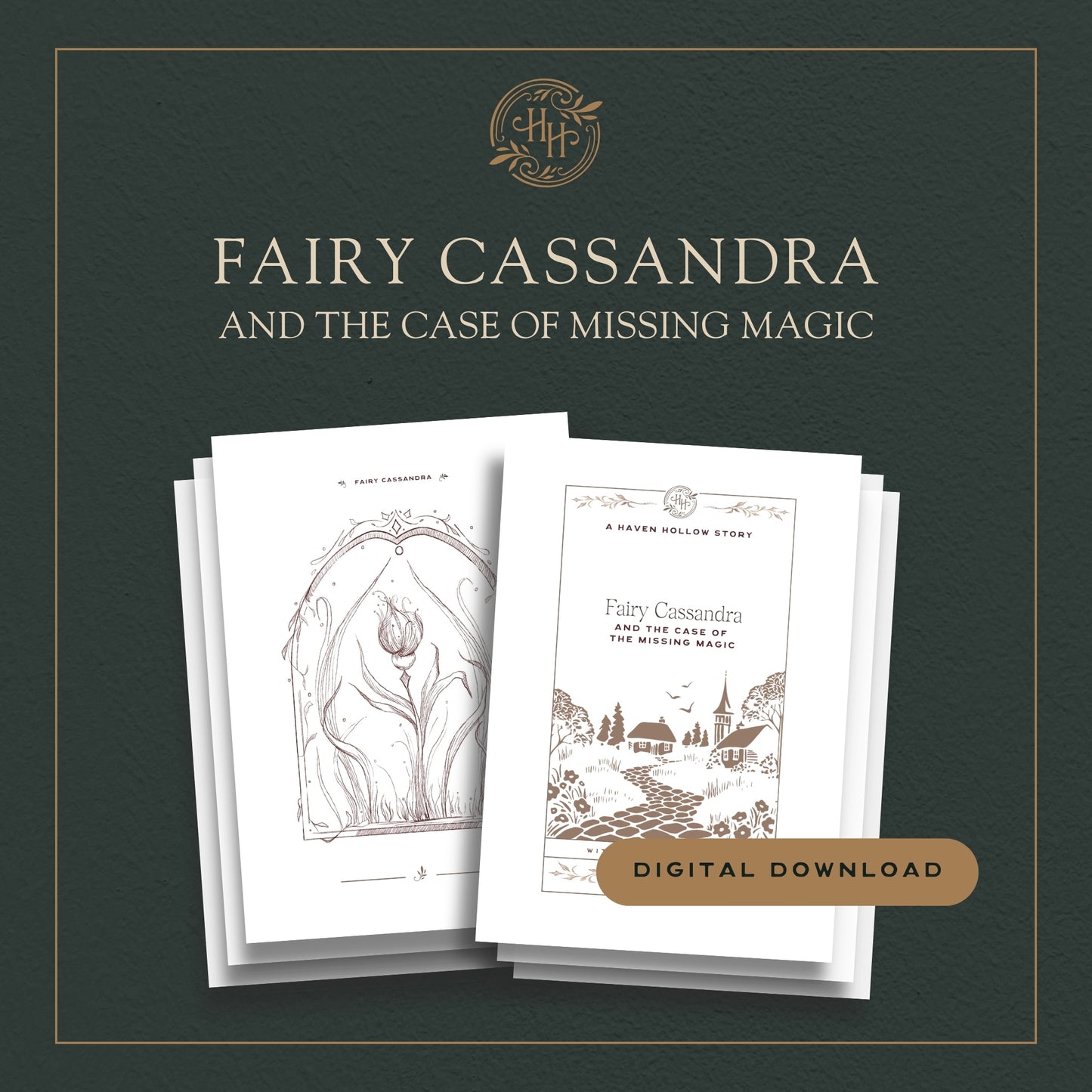 Digital Story Pages: Fairy Cassandra (The Case of Missing Magic)