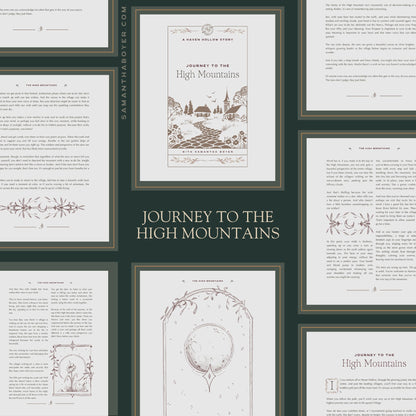 Digital Story Pages: Journey to the High Mountains