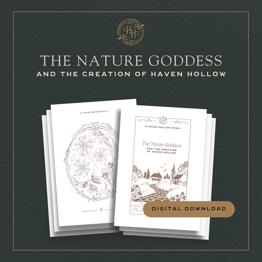 Digital Story Pages: The Nature Goddess (The Creation of Haven Hollow)